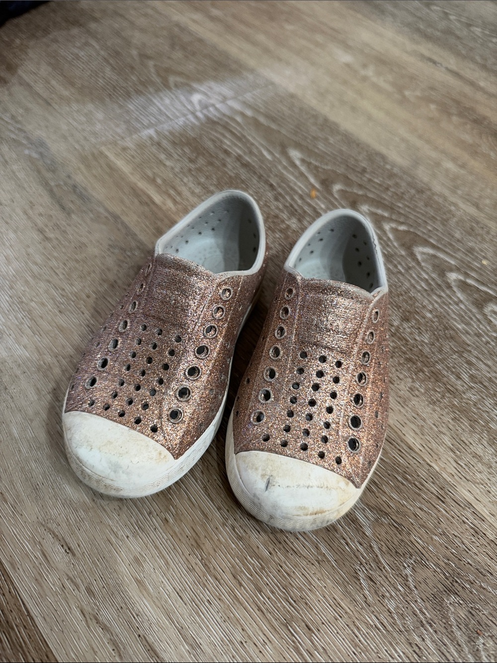 Rose gold glitter Natives